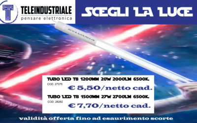 PROMOZIONE SYLVANIA TUBI T8 A LED