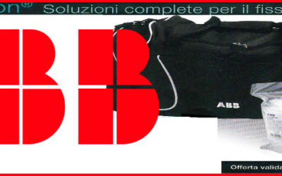 PROMOZIONE: ABB KIT COMPLETO PER FISSAGGIO CAVI + BORSA SPORTIVA