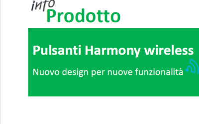 NEWS: SCHNEIDER – NUOVO DESIGN PULSANTI HARMONY WIRELESS